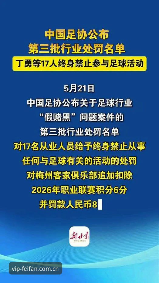 最新非凡体育竞技平台 中国足协第三批禁足名单深度评测——从行业乱象看最新非凡体育竞技平台的价值